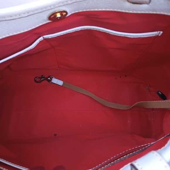 Dooney and Bourke Safiano double strap tassel tote - Picture 8 of 12